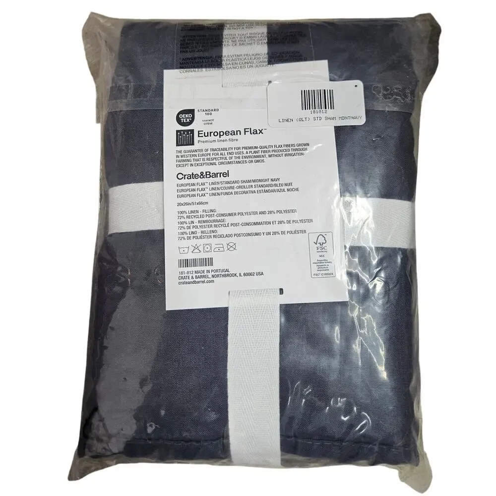 Crate&Barrel pillow barrel crate
